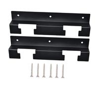 Sharplace Lot de 2 Supports muraux pour Outils, Organiseur à Double Fente pour 18 V, 20 V, 60 V, Robustes, Peu encombrants, à dégagement Rapide, en