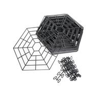 Sharplace Lot de 20 Filets de Protection pour étang, Housses de Protection de Remplacement, Filets à Six Angles pour décoration de Parc