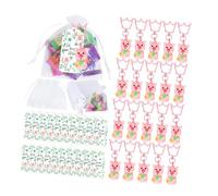 Sharplace Lot de 20 Porte-clés en Forme de Cochon pour fête prénatale, Porte-clés en Forme de, créatif, nouveauté, Cadeaux d'échange, Cadeau de