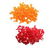 Sharplace Lot de 200x Tees Para Golf en Plastique avec 32mm / 25mm