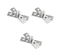 Sharplace Lot de 3 charnières pivotantes centrales en acier inoxydable, pivotantes à 360°, faciles à installer, pour porte d'entrée