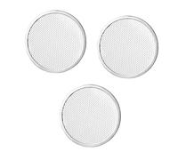 Sharplace Lot de 3 grilles à Pizza sans Couture, de qualité Alimentaire, pour grilles de Restaurant, barbecues