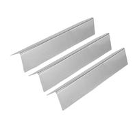 Sharplace Lot de 3 plaques chauffantes pour Gril, Accessoires Professionnels, Pratiques, Portables et faciles à Installer, pièces de Gril en Acier Inoxydable