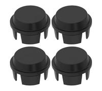 Sharplace Lot de 4 cache-moyeux de roue pratiques, cache-poussière, pièces de rechange, haute performance, pour 335 1550 GS25 LX178