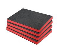 Sharplace Lot de 4 Inserts En Mousse pour étuis, Feuilles de Mousse EPE, Protection Fiable, Doublures Pratiques et Découpables pour Bricolage, Rangement, Boîte, 45cmx30cmx5cm