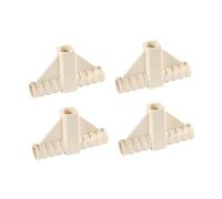 Sharplace Lot de 4 Joints de Poteau de Tente, Joints de Tente de Serre, pièces de Rechange faciles à Installer, auvent Pratique, Gazebo, raccord Haute, 10.1 Cm X 6.1 Cm