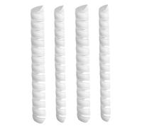 Sharplace Lot de 4 Manchons de Protection pour d'arbre, faciles à Utiliser, pour la Protection de la Faune, Portables, pour protéger l' des, Blanc