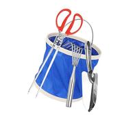 Sharplace Lot de 4 Pinces à Crabe antidérapantes avec râteau, Pelle, Seau pour la pêche au Crabe