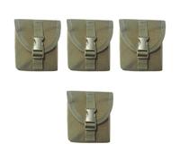 Sharplace Lot de 4 Pochettes de Ceinture, Sacs Banane, Petits Supports de téléphone, Sacs Banane Robustes, Porte-clés pour randonnée, pêche, Vert