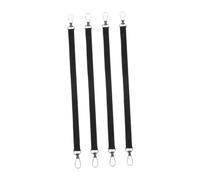 Sharplace Lot de 4 Porte-ruban Isolant Portables, Attache de Gestion de Câbles, Noir