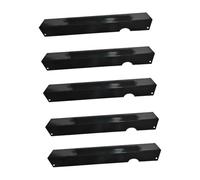 Sharplace Lot de 5 Barres de saveur de Rechange faciles à Installer, Multifonctions, en Acier Inoxydable, faciles à Nettoyer, pour Barbecue d'extérieur, Noir