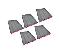 Sharplace Lot de 5 inserts en mousse pour boîte à outils, rangement et décoration. Idéal pour les cadeaux et les emballages. Coussinets en mousse découpables, 40.5 Cm X 30.5 Cm X