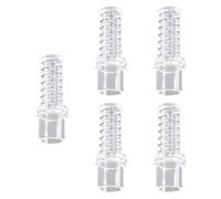 Sharplace Lot de 5 raccords de vidange pour Aquarium, Adaptateur de trop-Plein pour réservoir de Poissons, raccord de Tuyau pour réservoir de Pluie, Panier de, Diamètre Extérieur