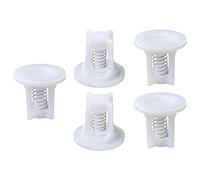 Sharplace Lot de 5 vannes de compteur d'eau, type robinet anti-goutte, installation facile, prévention du reflux pour conduites, piscines, jardins, 20mm