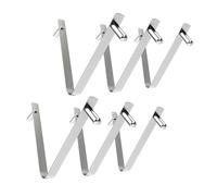 Sharplace Lot de 6 Pinces à Ressort pour Brosse de Piscine, pièces de Rechange pour écumoire de Feuilles de Tente, pêche et Camping