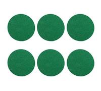 Sharplace Lot de 6pcs Base Coussinets De Feutre De Poussoirs Pushers De Hockey De Table Air Hockey Pushers Felt Pads - L