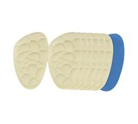Sharplace Lot de 8 coussinets métatarsiens pour femmes, coussinets pour du pied, confortables, doux, antidérapants, professionnels, pour talons hauts, Abricot