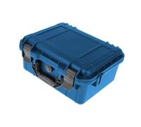 Sharplace Mallette de transport rigide, boîte de rangement étanche et résistante aux chocs avec intérieur en mousse pour instruments électroniques de précision, Bleu