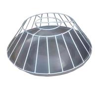 Sharplace Mangeoire à Poulet, Seau d'alimentation pour Oiseaux, Distributeur d'aliments pour Poulets de Grande capacité, mangeoire pour oies, Plateau de, 25 Trous