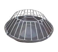 Sharplace Mangeoire à Poulet, Seau d'alimentation pour Oiseaux, Distributeur d'aliments pour Poulets de Grande capacité, mangeoire pour oies, Plateau de, 30 Trous