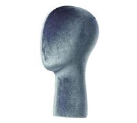 Sharplace Mannequin Head Model Stand Portable Tablet Top Cat Top Storage Stable Manikin Head Model Model Afficher stand pour débutant, Gris