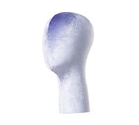 Sharplace Mannequin Head Model Stand Portable Tablet Top Cat Top Storage Stable Manikin Head Model Model Afficher stand pour débutant, Violet