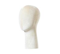 Sharplace Mannequin Head Model Stand Portable Tablet Top Cat Top Storage Stable Manikin Head Model Model Afficher stand pour débutant, Blanc