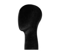 Sharplace Mannequin Head Model Stand Portable Tablet Top Cat Top Storage Stable Manikin Head Model Model Afficher stand pour débutant, Noir