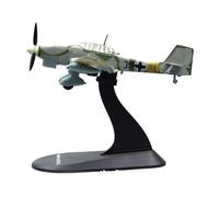 Sharplace Maquette d'avion de Chasse au 1/ avec Socle d'exposition, en Alliage, Objet de Collection pour décoration de Bureau ou Meuble TV.