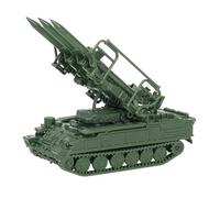 Sharplace Maquette de char à construire, décoration de table en sable, échelle 1/72, loisirs créatifs, jouets éducatifs, puzzles de véhicules blindés pour, Vert