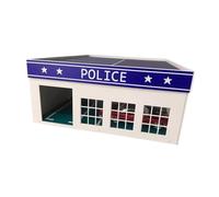 Sharplace Maquette de Parking à l'échelle 1:64, vitrine pour Voiture Miniature 1/64, modèle réduit de Garage pour projets architecturaux de Collection, Garage de Police