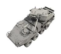 Sharplace Maquette de véhicule blindé au 1/72, décor Miniature à Peindre soi-même, Diorama, Ornement de Voiture blindée pour Accessoires de Maquette de Train.