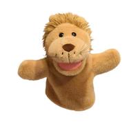 Sharplace Marionnette à Main en Peluche, marionnette Interactive, blagues réalistes, Jeu de rôle, Gants de tête, Jouet Animal en Peluche pour Spectacle, scène, Lion