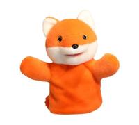 Sharplace Marionnette à Main en Peluche, marionnette Interactive, blagues réalistes, Jeu de rôle, Gants de tête, Jouet Animal en Peluche pour Spectacle, scène, Renard