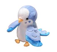 Sharplace Marionnette à Main Perroquet en Peluche pour Enfants, Jouet en Peluche Confortable, poupée Oiseau en pour Spectacle, théâtre, enseignement, Bleu