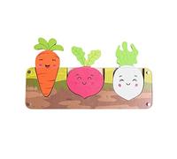 Sharplace Matériel de Tableau Occupé en Bois, Accessoire de Busy Board Montessori DIY 18cmx10cmx1.1cm