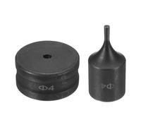 Sharplace Matrice perforation rechange, installation facile, construction robuste, trous ronds, compacte, industrielle, lisse, électrique, acier 40CR, 0.4 Cm
