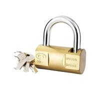 Sharplace métallique Robuste à clé avec mécanisme à Ressort et 3 clés pour casier de Rangement pour Armoire à tiroirs et entrepôt, Style C