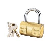 Sharplace métallique Robuste à clé avec mécanisme à Ressort et 3 clés pour casier de Rangement pour Armoire à tiroirs et entrepôt, Style A