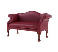 Sharplace Meubles miniatures pour maison de poupée, figurine, canapé décoratif vintage, accessoire photo, échelle 1:6