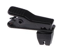 Sharplace Mini 5mm Pince à Cravate Agrafe Amovible Micro-Cravate pour Microphone - Noir