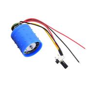 Sharplace Mini Moteur Brushless Ducted Fan Compact Aluminium Métal Régulable Installation Facile Adapté Aux Souffleurs Électriques Systèmes de Refroidis, 7 V 24 V 100 000 tr/min