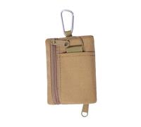 Sharplace Mini Porte-clés, Sac Banane d'extérieur Polyvalent, Compact, en Nylon, Multifonction, Mousqueton, Organisateur Utilitaire pour Le Cyclisme et la, Kaki