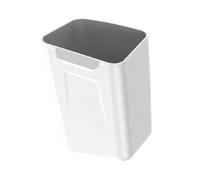Sharplace Mini poubelle de voiture en silicone, boîte de rangement compacte, moderne et polyvalente, étanche, organisateur d'intérieur de voiture, Gris