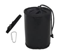 Sharplace Mini seau à outils, sac banane robuste, résistant à l'eau, polyvalent, efficace, organisateur d'outils compact pour électriciens, Noir