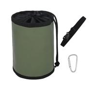 Sharplace Mini seau à outils, sac banane robuste, résistant à l'eau, polyvalent, efficace, organisateur d'outils compact pour électriciens, Vert