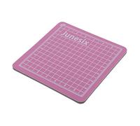 Sharplace Mini Tapis de Découpe Auto-cicatrisant, Surface Matte Antidérapante - Planche de Découpe pour Couture, Damiers Imprimée, Rose