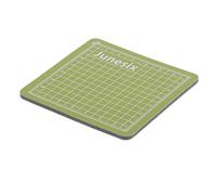 Sharplace Mini Tapis de Découpe Auto-cicatrisant, Surface Matte Antidérapante - Planche de Découpe pour Couture, Damiers Imprimée, Matcha Green