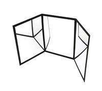 Sharplace Miroir de Pratique à 3 Voies pour Accessoires D'assistant D'illusion D'étape de Tours de Magie