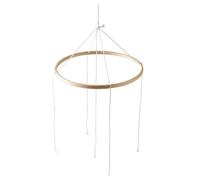 Sharplace Mobile pour bébé, Support de Clochette à Suspendre au Plafond, décoration de Chambre pour garçons et Filles, Carillon éolien à Suspendre soi-même, 23 Cm 4 Trous